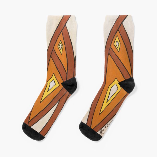 Crocodile Totem Design Socks