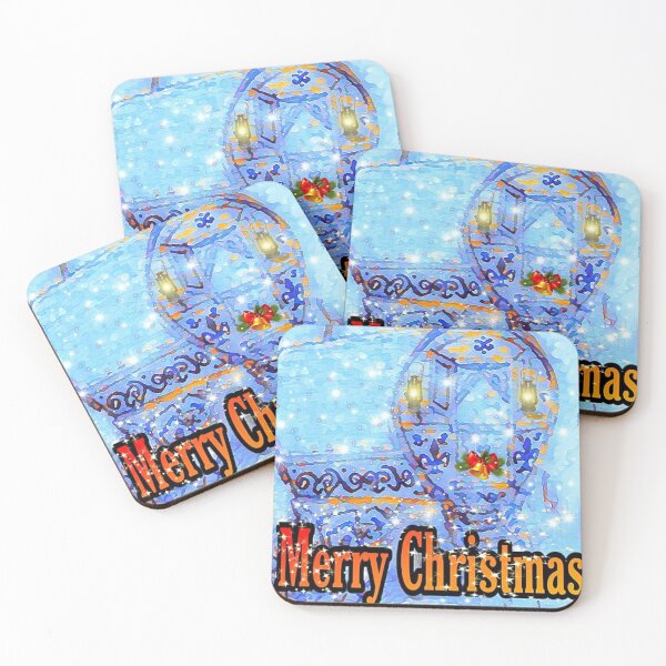 Item preview, Romany wagon Christmas time  designed and sold by wanderingNomad.