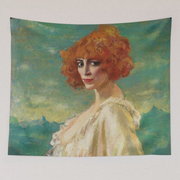 Item preview, The Marchesa Casati by Augustus Edwin John (1919) designed and sold by allhistory.