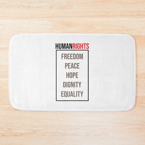 Item preview, Human rights freedom, peace, hope dignity, equality designed and sold by SVDesignatVasil.