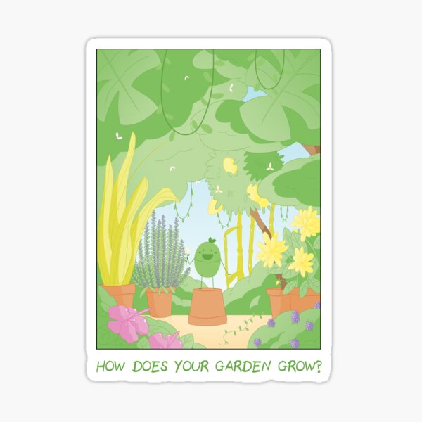 Companions - How Does Your Garden Grow? Sticker