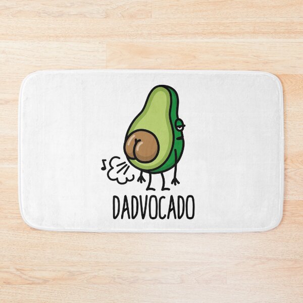 Item preview, Dadvocado funny farting avocado dad fart daddy designed and sold by LaundryFactory.