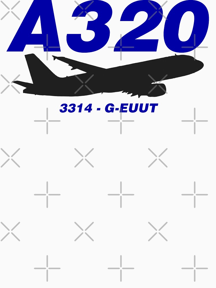 A320 3314 G-EUUT (Black Print) by AvGeekCentral