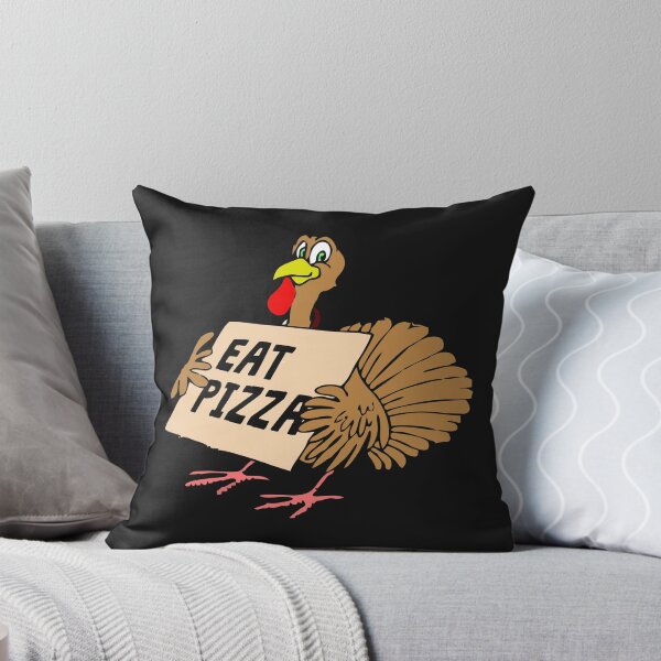 Item preview, Eat Pizza Funny Thanksgiving Turkey with transparency designed and sold by alenaz.