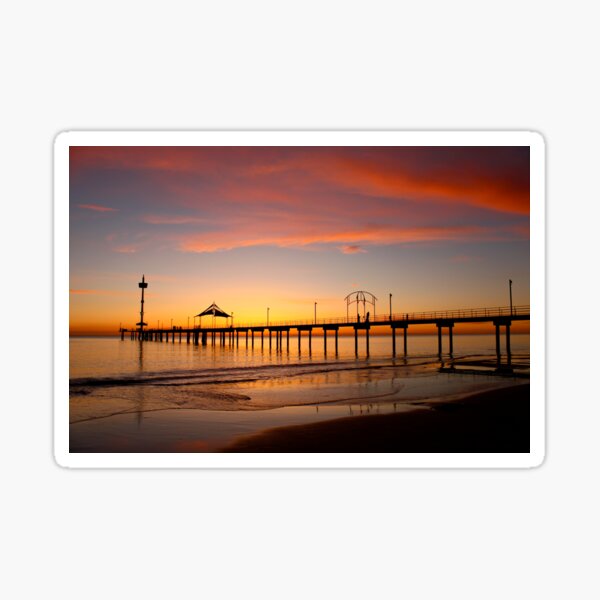 Item preview, Brighton Jetty Sunset,  South Australia  designed and sold by BenClarkImagery.
