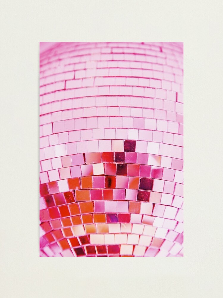 "PINK DISCO" Photographic Print for Sale by livesassy Redbubble