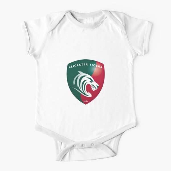 Leicester Tigers Rugby Club Short Sleeve Baby One-Piece