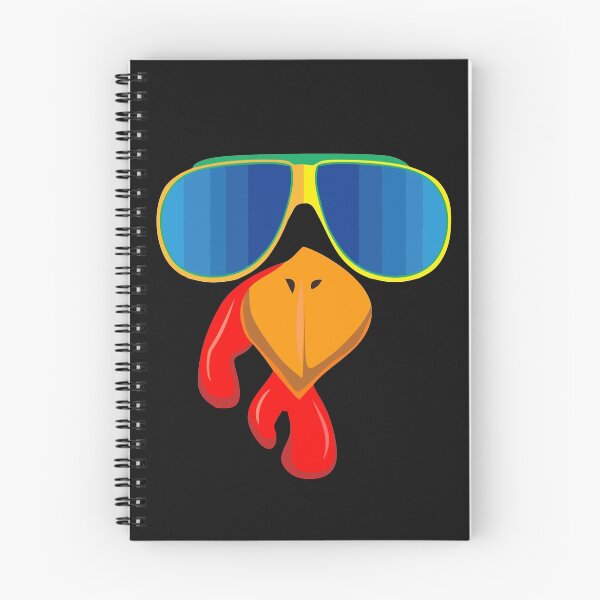 Item preview, Turkey Face Cool Thanksgiving fashion bird in sunglasses  designed and sold by alenaz.