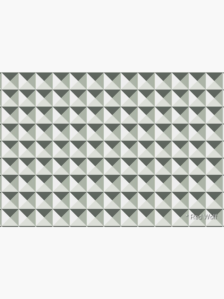 Geometric Pattern: Pyramid: Moss by redwolfoz