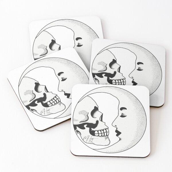 Item preview, "SKULL & MOON" designed and sold by Merlijn Hart.