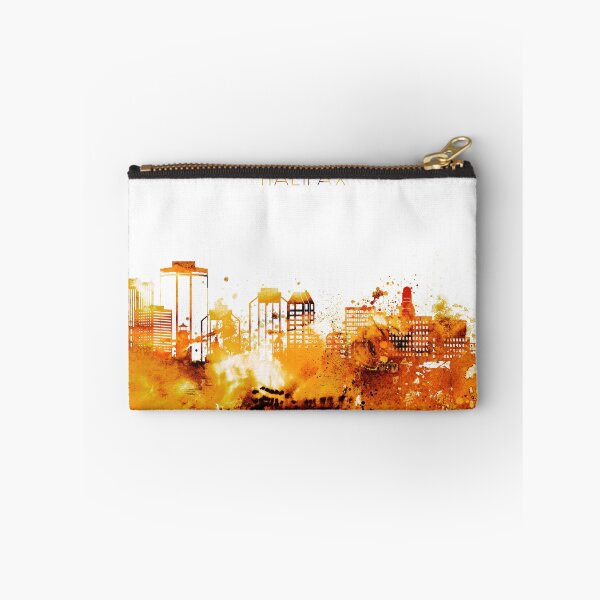 Item preview, Halifax Canada Red Yellow Skyline designed and sold by DimDom.