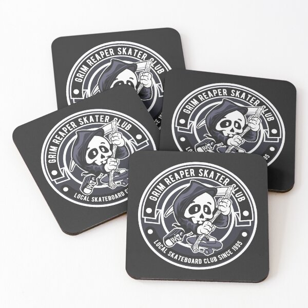 Item preview, Grim Reaper Skate Club designed and sold by Alli Well.