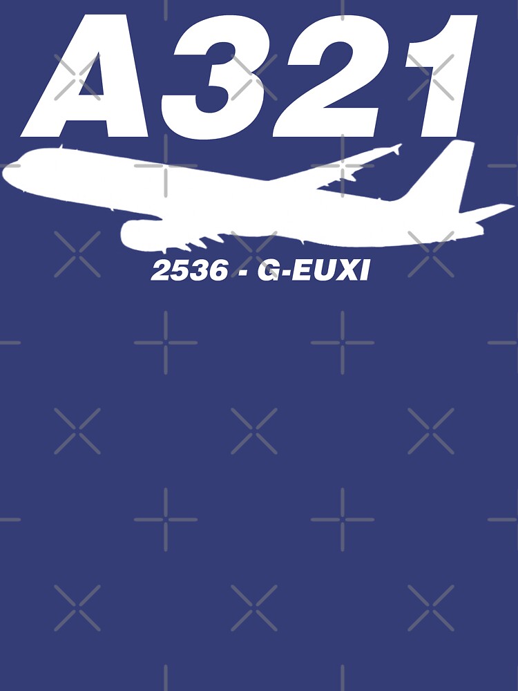 A321 2536 G-EUXI (White Print) by AvGeekCentral