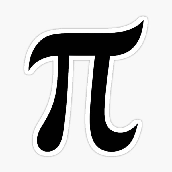 Pi Sticker