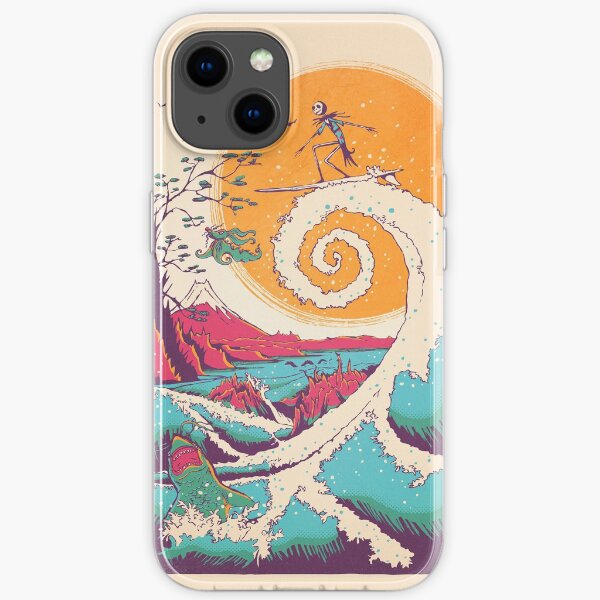 Surf Before Christmas iPhone Soft Case