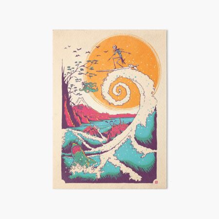 Item preview, Surf Before Christmas designed and sold by victorsbeard.