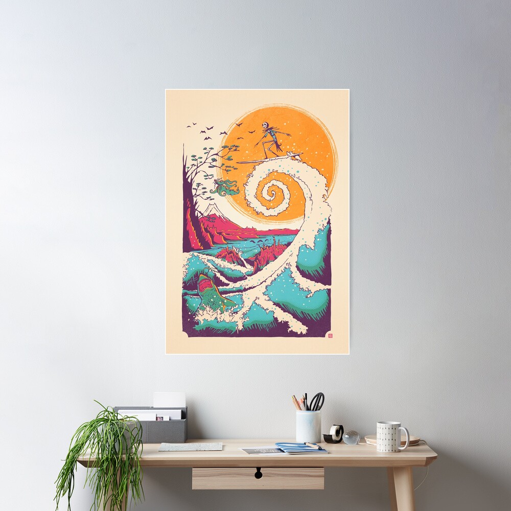 Surf Before Christmas Poster