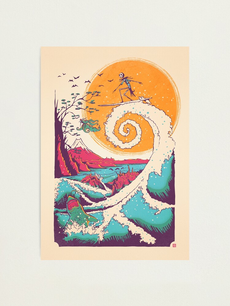Alternate view of Surf Before Christmas Photographic Print