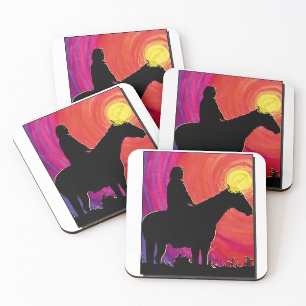 Item preview, Sam Winchester - horse and sunset designed and sold by MidnightSilver.