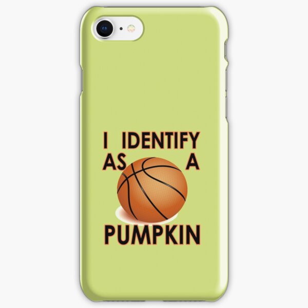 I identify as a pumpkin funny Halloween iPhone Snap Case