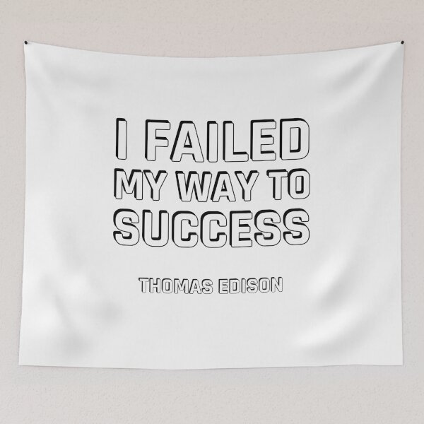 Item preview, Fracasé en mi camino hacia el éxito - Thomas Edison designed and sold by Inspirationmotivation.