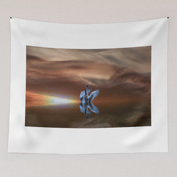 Item preview, the sunset Swan designed and sold by AntonioSimoes.