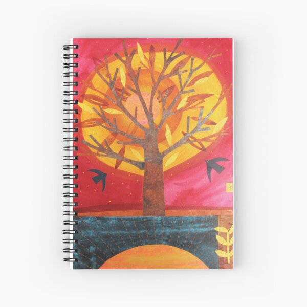 Flying to the Sun Spiral Notebook