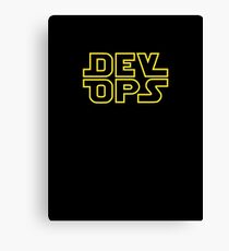 DevOps - Star Wars style Canvas Print