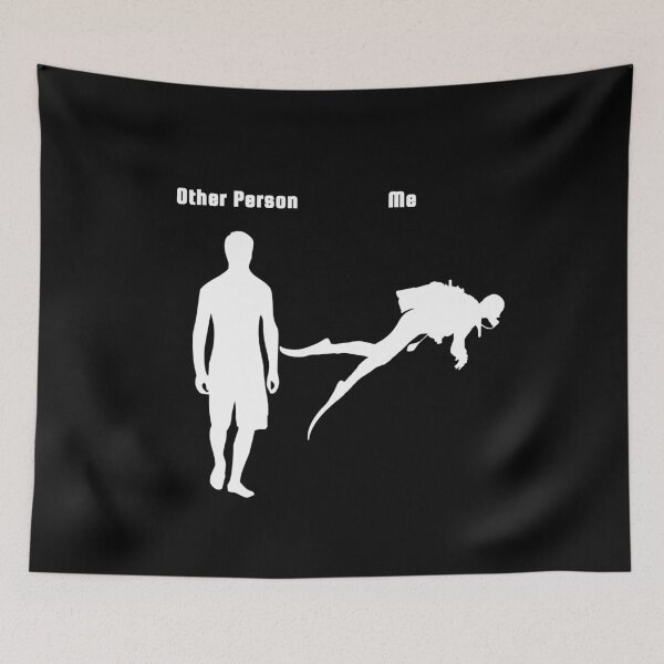 Item preview, Diver snorkeling swim water sea gift designed and sold by Weilichesmag.