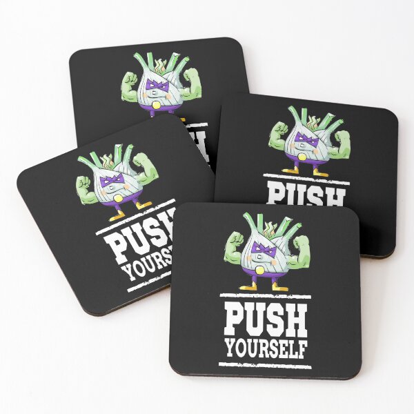 Item preview, Push Yourself Funk Up Fennel Double Bicep Bodybuilder designed and sold by ProjectX23.