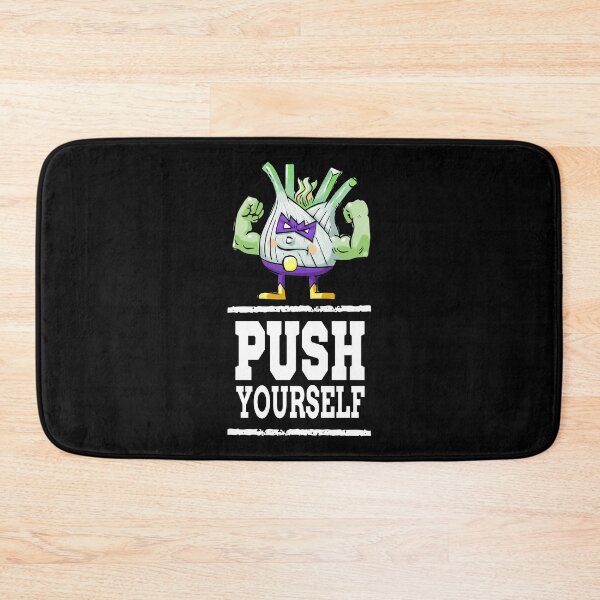 Item preview, Push Yourself Funk Up Fennel Double Bicep Bodybuilder designed and sold by ProjectX23.