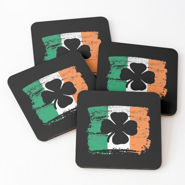 Item preview, Irish flag shamrock lucky pride gift designed and sold by Weilichesmag.