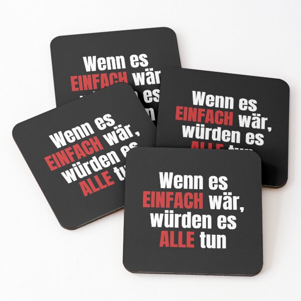Artikelvorschau, Wenn es einfach wär... Spruch Weisheit Geschenk entworfen und verkauft von Weilichesmag.