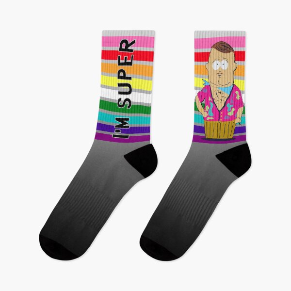 Item preview, Big Gay Al's Big Gay Socks designed and sold by CaffeineDrip.