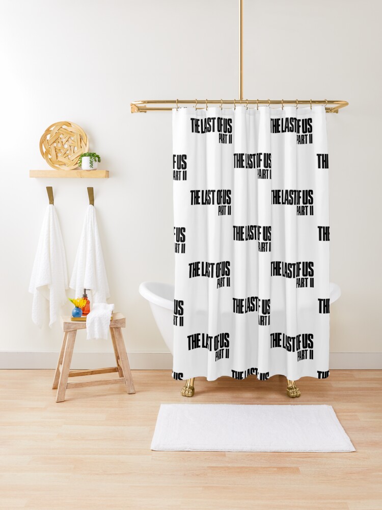 The Last Of Us Part Ii Shower Curtain By Narkomon Redbubble