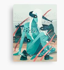 Heavy water Metal Print