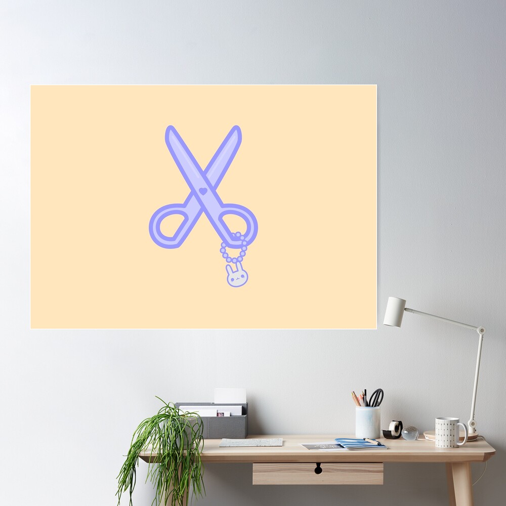 Cute scissors Sticker for Sale by peppermintpopuk