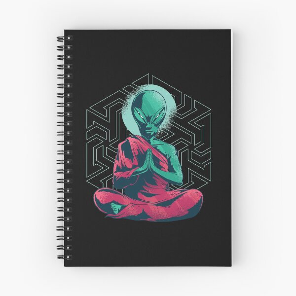 Item preview, meditating alien monk designed and sold by DerSenat.