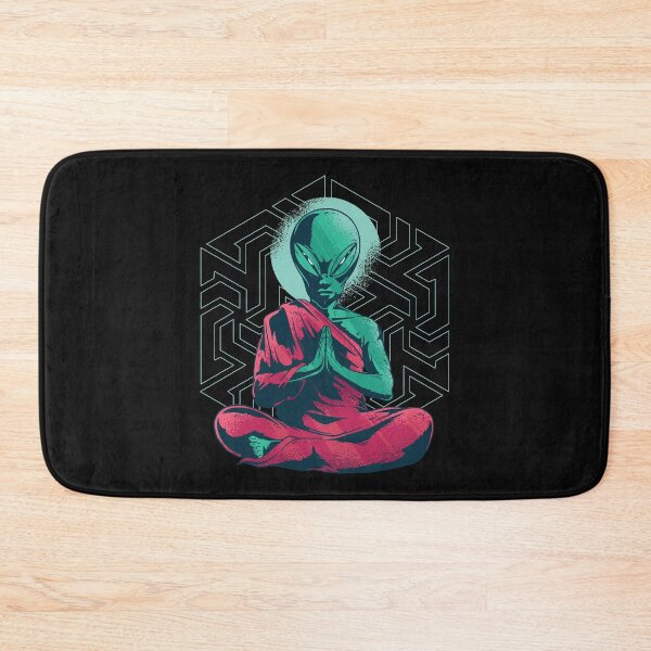 Item preview, meditating alien monk designed and sold by DerSenat.