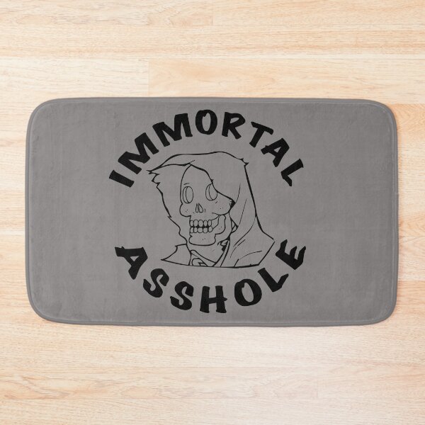 Item preview, Immortal Asshole Skeleton Skull designed and sold by tarek25.