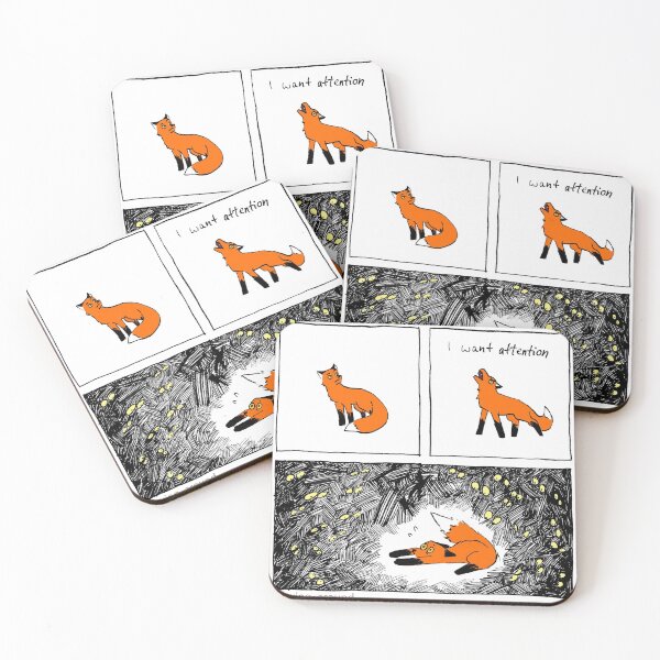 Item preview, Attention designed and sold by FoxingAround.