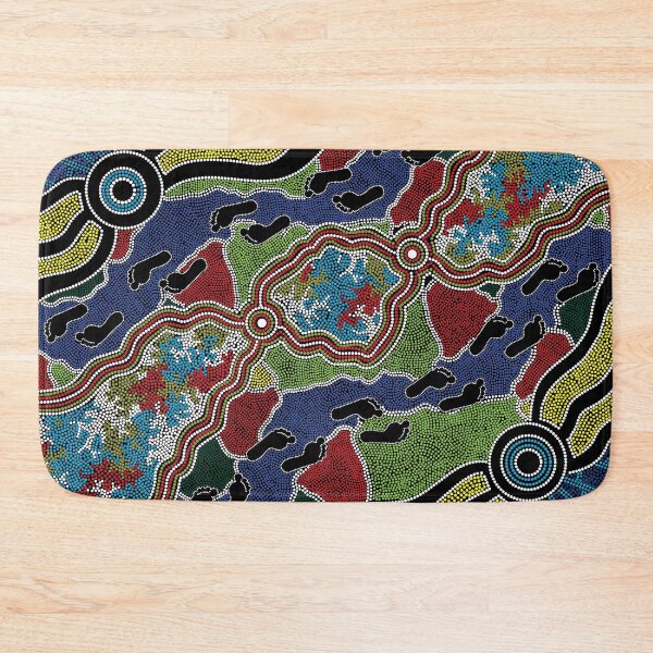 Item preview, Authentic Aboriginal Art - Walking the Land designed and sold by HogarthArts.