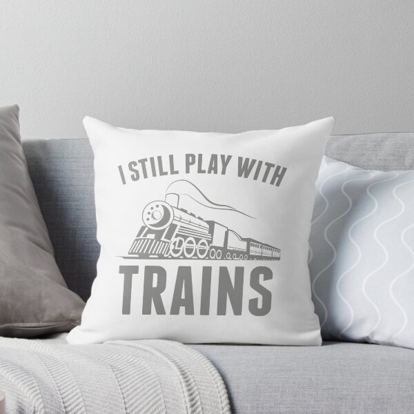 Item preview, I Still Play With Trains designed and sold by AmazingVision.