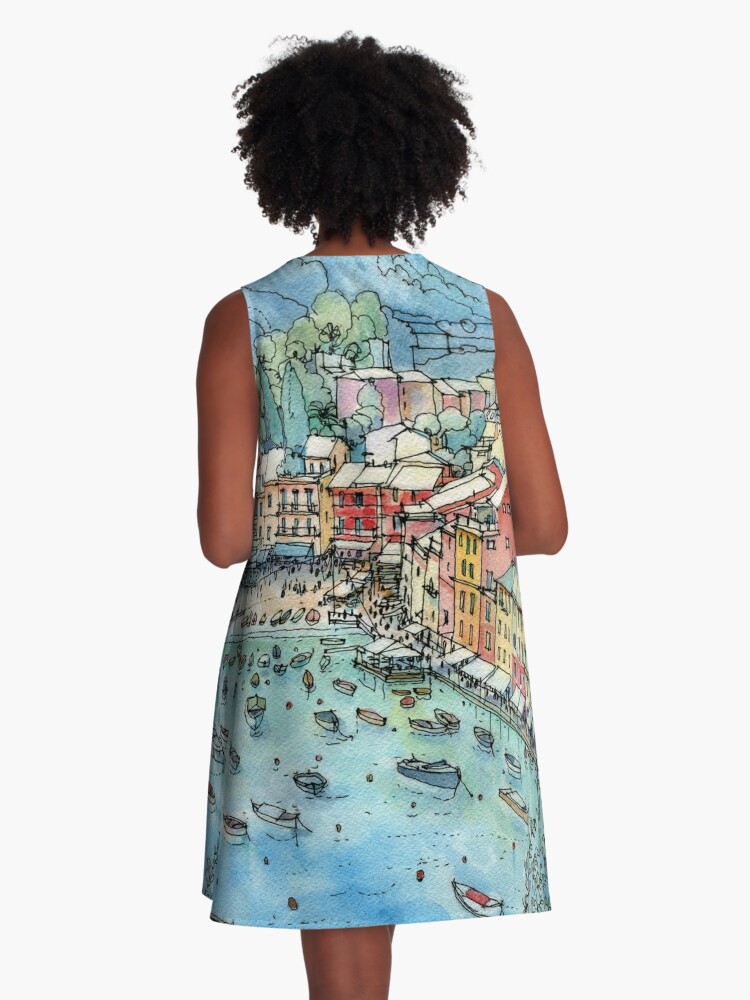 A-Line Dress, Portofino, Italy designed and sold by Luca  Massone