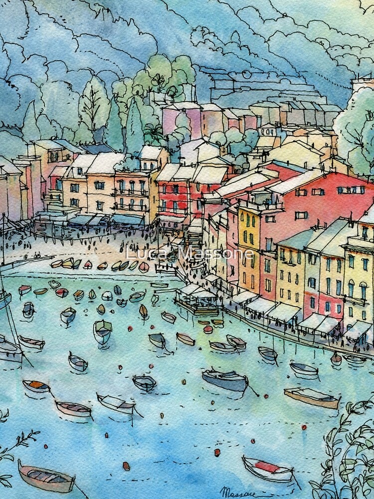 Thumbnail 4 of 4, A-Line Dress, Portofino, Italy designed and sold by Luca Massone.