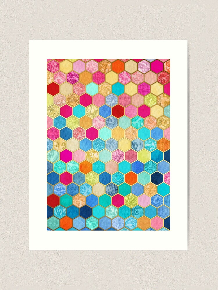 Society6 ケース Watercolor Ogee Patchwork Pattern by Micklyn farp,large,wall_texture,
