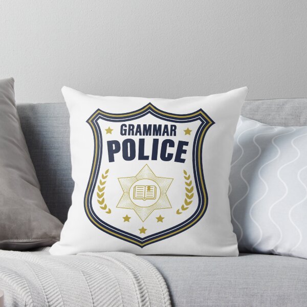 Aperçu de l'œuvre Grammar Police, Comma Unit créée et vendue par Space Fox.