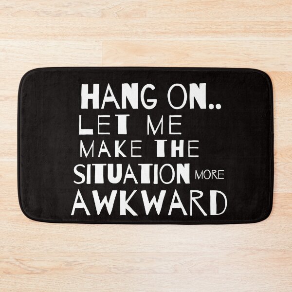 Item preview, Hang On Introvert Awkward Social Anxiety Cute Funny Happy Sarcastic Birthday Gift designed and sold by EpsilonEridani.