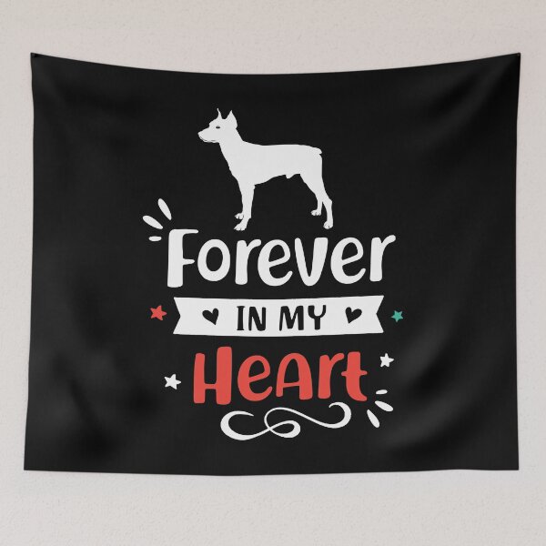 Item preview, German Pinscher Forever in my heart designed and sold by 1681830934131.