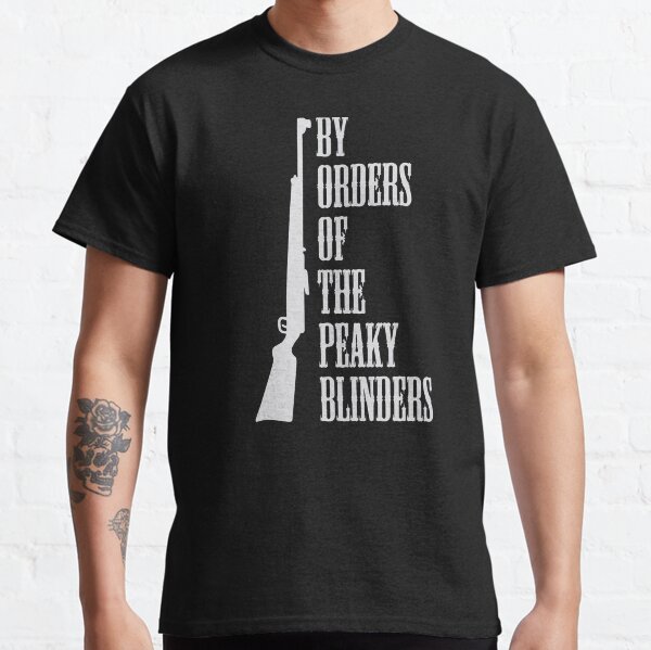 peaky blind british crime gangster movies Classic T-Shirt